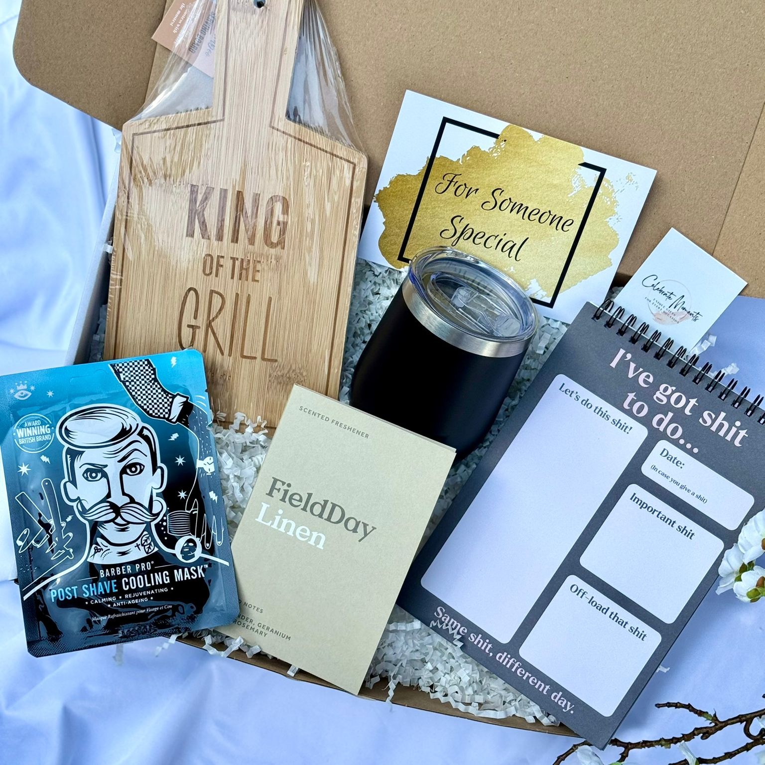 "king of the grill" luxury box for him